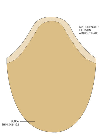 Euro Andre Men's European Human Hair Replacement